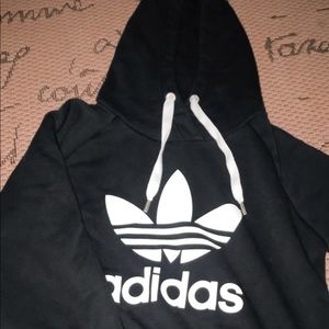 Adidas Cropped Hoodie!